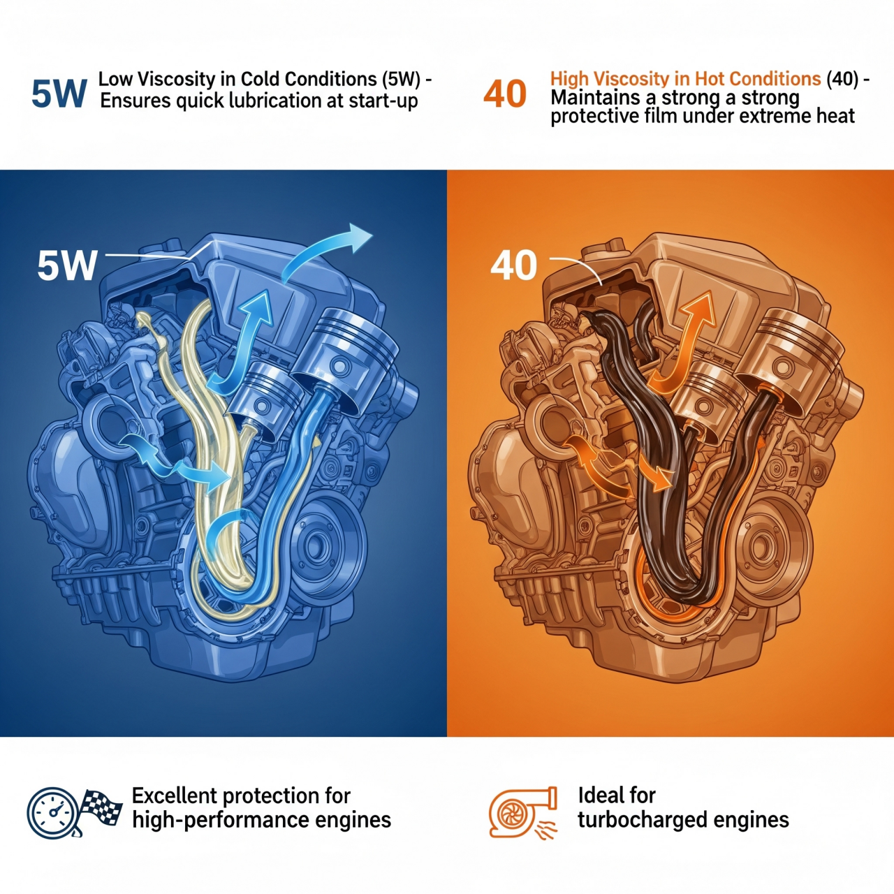 5W-40 Motor Yağı Nedir?