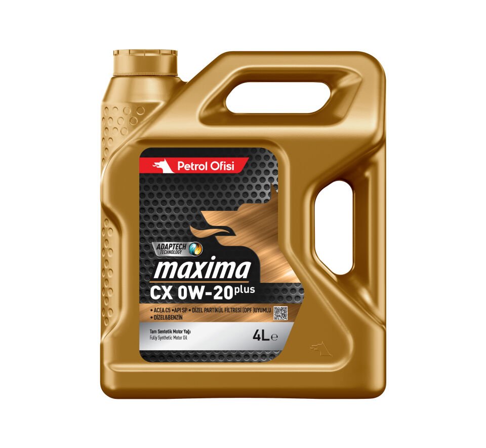 Petrol Ofisi Maxima CX 0W-20 Plus 4Litre Motor Yağı