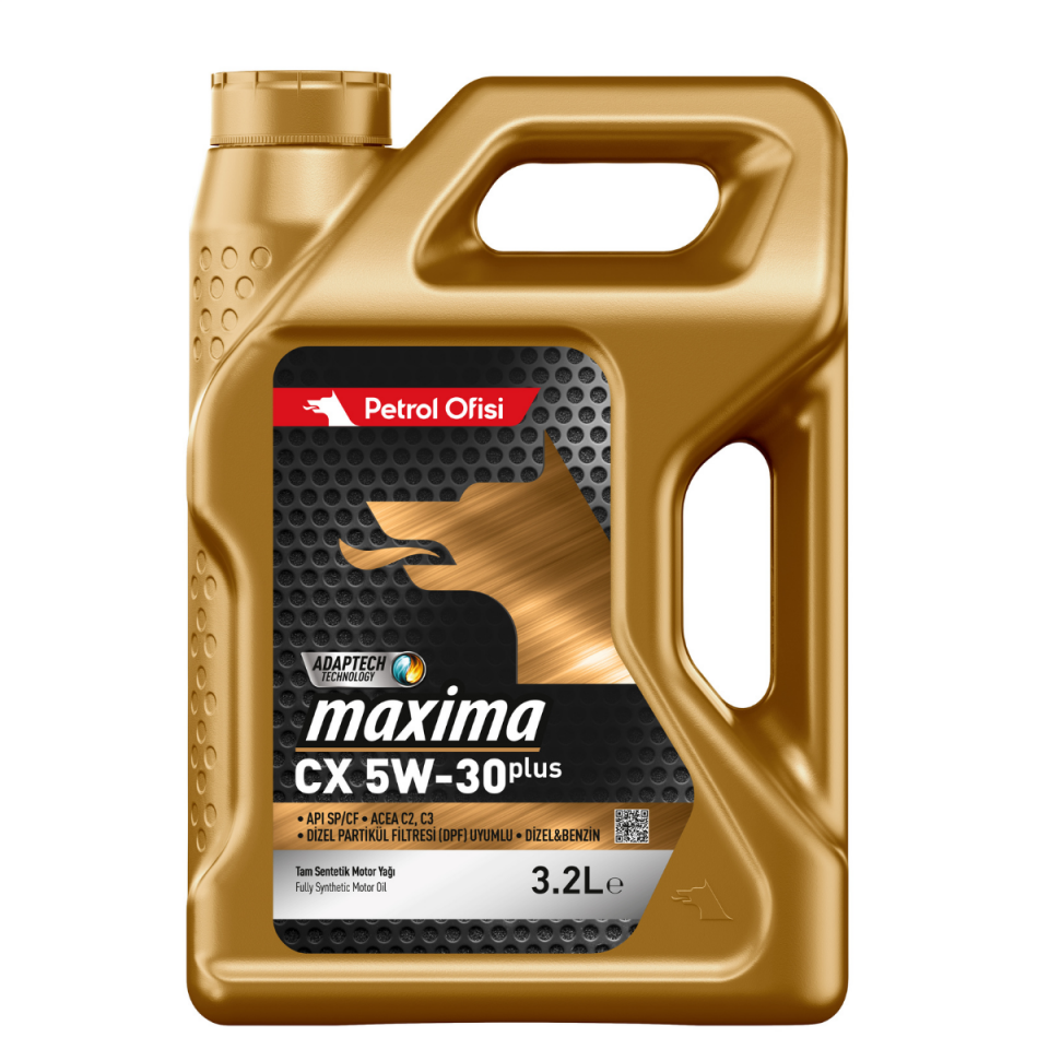 Petrol Ofisi Maxima CX 5W-30 Plus 3.2 L Motor Yağı