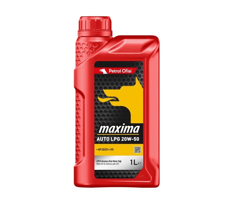 Petrol Ofisi Maxima AUTO LPG 20W-50 1 LT Motor Yağı