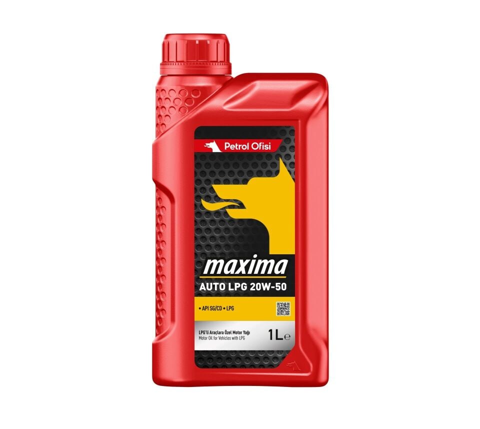 Petrol Ofisi Maxima AUTO LPG 20W-50 1 LT Motor Yağı
