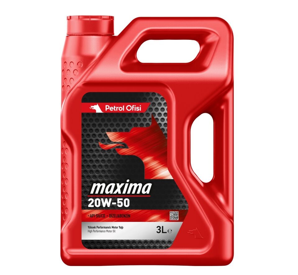 Petrol Ofisi Maxima 20W-50 3LT Motor Yağı