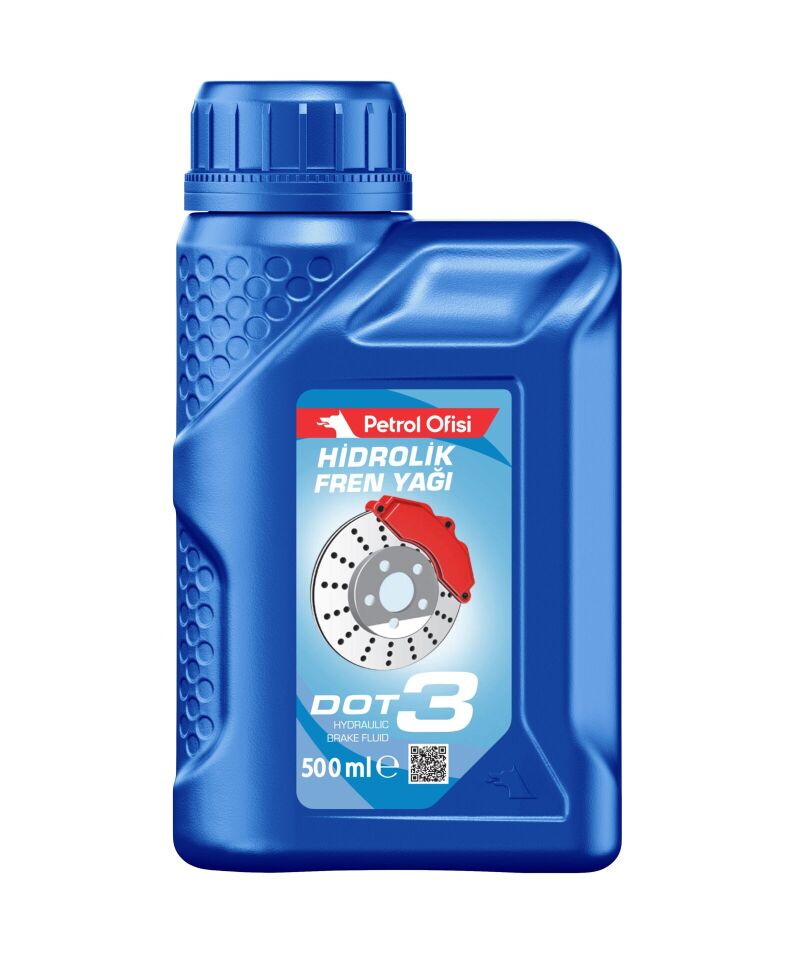 Petrol Ofisi Hidrolik Fren Yağı Dot 3 0.5 LT