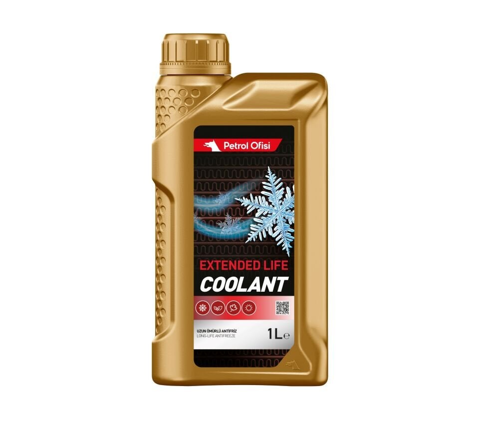 Petrol Ofisi Extended Life Coolant 1 Litre Kırmızı Organik Antifriz